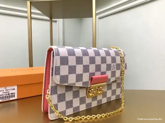 FS CHEAP CROISETTE WALLET VUITTON CHAIN LOUIS 0525